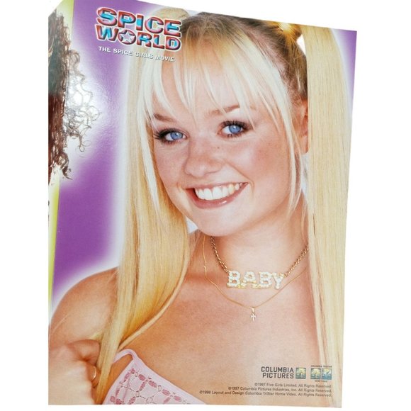 Spice Girls Spice World Promo Banner Cardstock Store Display Vintage New 1997 - Picture 2 of 10